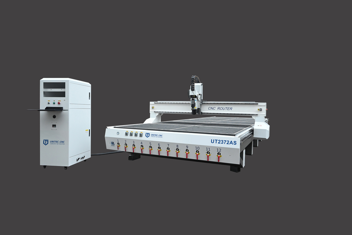Large Format Woodworking CNC Router For Furniture 380V 3 Phases